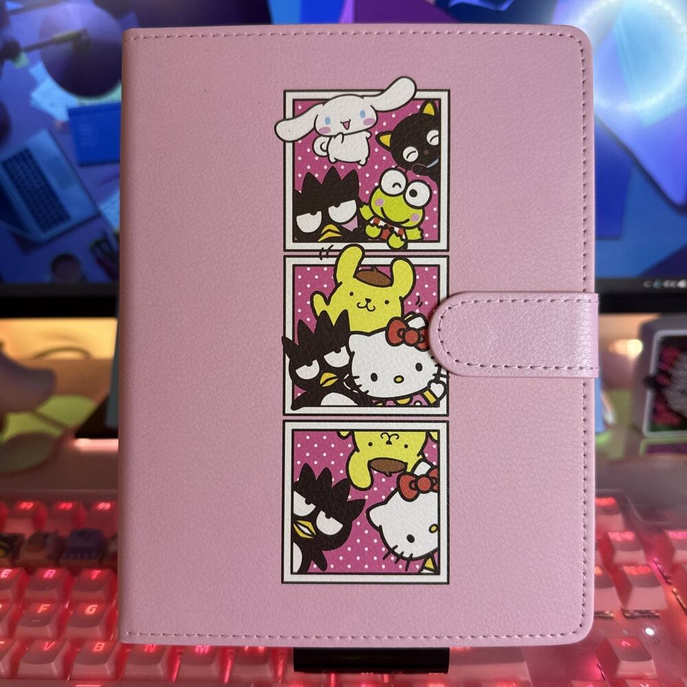 Hello Kitty & Friends Notebook Journal Diary Casebound Pink Lined 2025 Sanrio
